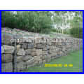 PVC coated Galvanized mesh gabion price/ 3*1*1m double twist Gabion box